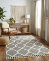 Sahara Chic Collection Area Rug -  Tuareg Rectangle Gray  lifestyle 33