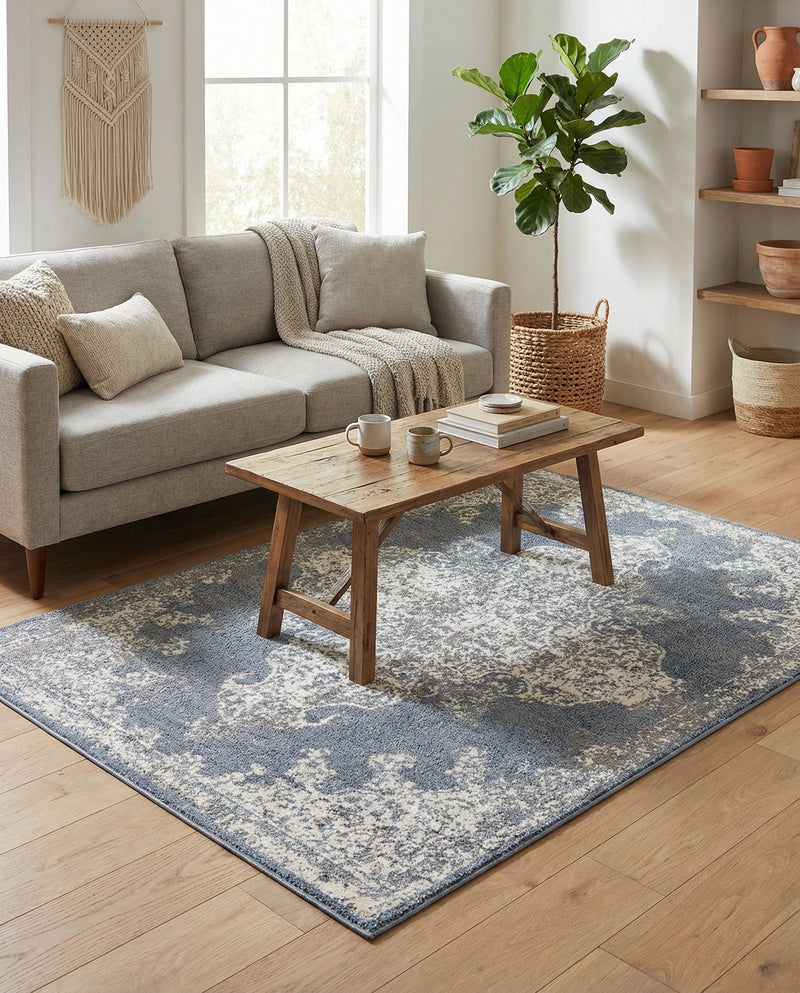 Gobi Sands Collection Area Rug -  Lop Rectangle Gray  lifestyle 18