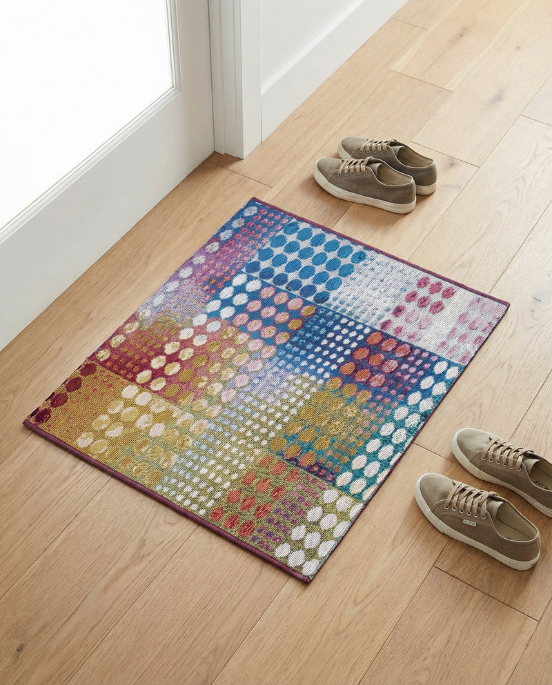 Urban Terrace Collection Area Rug -  Atrium Rectangle Multi  lifestyle 23