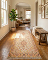 Bazaar Chic Collection Area Rug -  Fez Runner Ivory and Gold  lifestyle 50