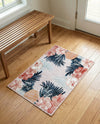 Seaside Blooms Collection Area Rug - Haven Rectangle Pink  lifestyle 36