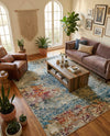 Caribbean Breeze Collection Area Rug -  Isla Rectangle Cream  lifestyle 30