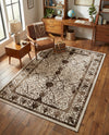 Horizon Collection Area Rug -  Sierra Rectangle Beige  lifestyle 19