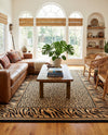 Savannah Sojourn Collection Area Rug -  Chobe Rectangle Light Brown  lifestyle 18