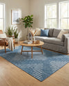 Urban Terrace Collection Area Rug -  Chelsea (Blue) Rectangle Blue  lifestyle 27