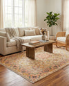 Bazaar Chic Collection Area Rug -  Fez Rectangle Ivory and Gold  lifestyle 16