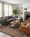 Jewel Oasis Collection Area Rug - Sapphire (Multi) Rectangle Multi  lifestyle 32