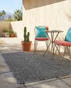 Jill Zarin Sedona Oasis Outdoor Collection Area Rug - Coconino (Black Sky) Rectangle Black Sky  lifestyle 19