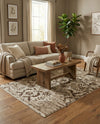 Andes Summit Collection Area Rug -  Huascarán Rectangle Chocolate Brown  lifestyle 16
