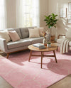 Trellis Mosaic Collection Area Rug - Arborville (Light Pink) Rectangle Light Pink  lifestyle 14
