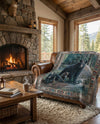 Fleece Haven Collection Area Rug -  Greenfield Rectangle Multi  lifestyle 3