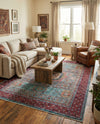 Bazaar Chic Collection Area Rug -  Nador Rectangle Multi  lifestyle 5