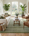 Urban Oasis Rugs Collection Area Rug -  District (Green) Square Green  lifestyle 66