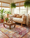 Georgetown Rugs Collection Area Rug - Dupont (Multi) Rectangle Multi  lifestyle 15