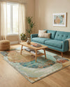 Urban Terrace Collection Area Rug -  Portico Rectangle Multi  lifestyle 15