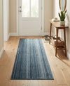Jewel Oasis Collection Area Rug - Sapphire (Blue) Runner Blue  lifestyle 72