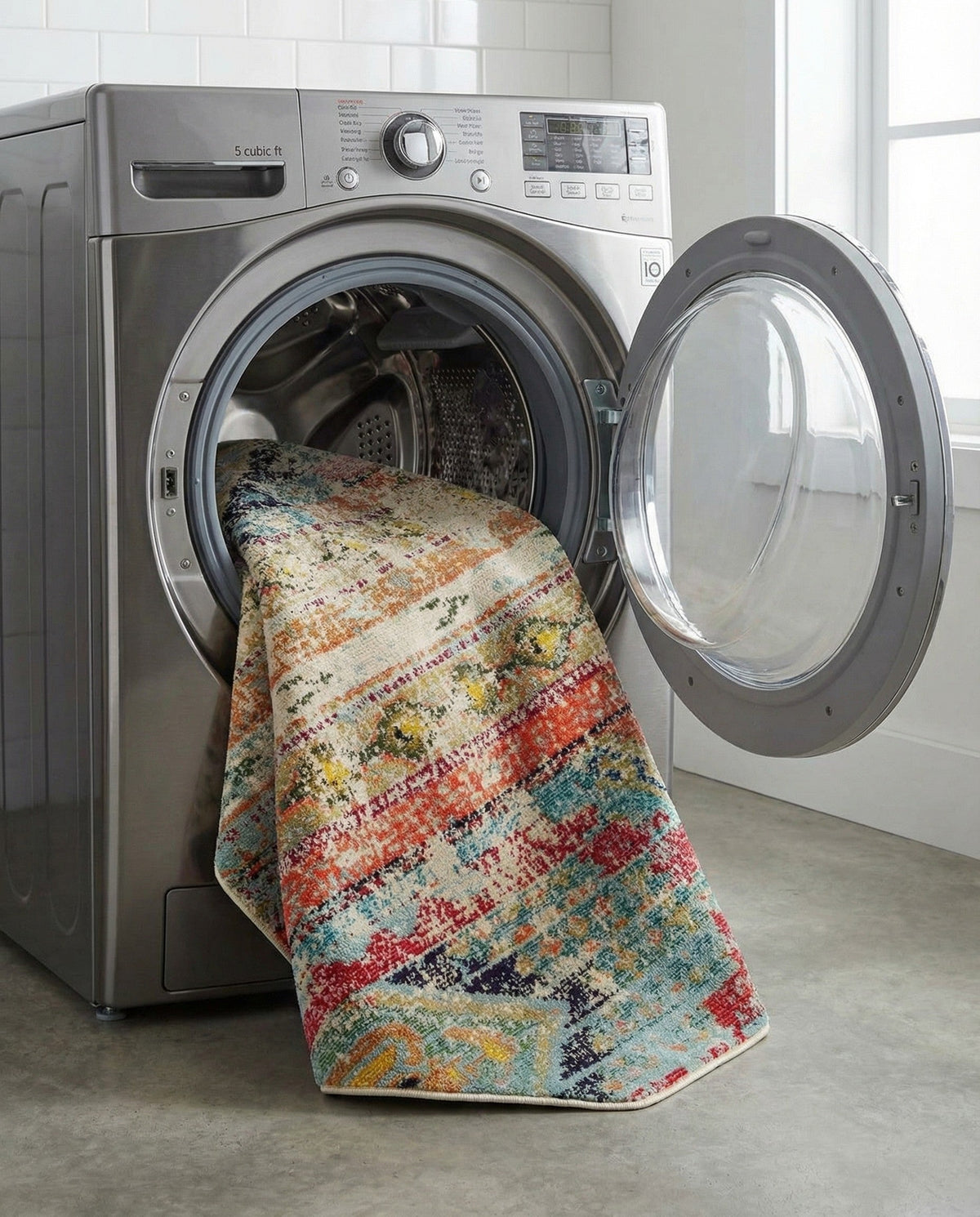 Sedona Vista Collection Area Rug -  Cholla Octagon Multi  lifestyle 134