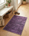 Sahara Essence Collection Area Rug - Oasis (Purple) Rectangle Purple  lifestyle 13