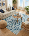 Seaside Haven Rugs Collection Area Rug -  Harbor Rectangle Blue  lifestyle 27