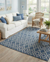 Urban Oasis Rugs Collection Area Rug -  Boulevard (Blue) Rectangle Blue  lifestyle 8