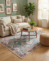 Heritage Elegance Collection Area Rug -  Himeji Rectangle Green  lifestyle 32