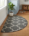 Savannah Pergola Collection Area Rug - Arbor (Black) Hearth Black  lifestyle 78