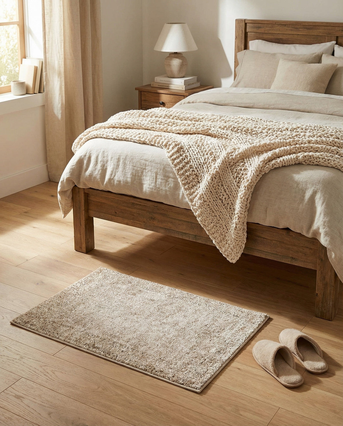 Coastal Manor Collection Area Rug -  Marina Rectangle Beige  lifestyle 34
