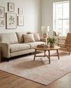 Luminara Sands Collection Area Rug - Elysium (Carnation Pink) Rectangle Carnation Pink  lifestyle 27