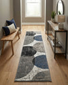 Copenhagen Edge Collection Area Rug -  Amager Runner Multi  lifestyle 76