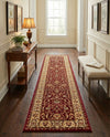 Jaipur Elegance Collection Area Rug -  Nahargarh (Red) Runner Red  lifestyle 87