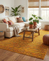 Caribbean Cove Collection Area Rug -  Lucia Rectangle Yellow  lifestyle 30