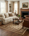 Jaipur Elegance Collection Area Rug -  Nahargarh (Cream) Rectangle Cream  lifestyle 23