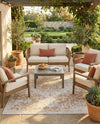 Urban Oasis Rugs Collection Area Rug -  Penthouse (Beige) Rectangle Beige  lifestyle 18