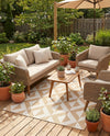 Urban Oasis Rugs Collection Area Rug -  Highrise (Beige) Rectangle Beige  lifestyle 16