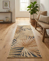 Seaside Blooms Collection Area Rug -  Avalon Runner Multi  lifestyle 72