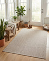 Seaside Serenity Collection Area Rug - Veranda (Beige) Rectangle Beige  lifestyle 26