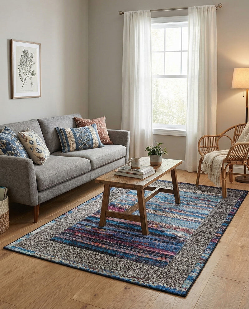 Urban Terrace Collection Area Rug -  Oasis Rectangle Multi  lifestyle 17