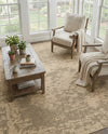 Sahara Sands Collection Area Rug -  Tanis Rectangle Natural  lifestyle 16