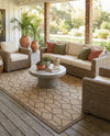 Sahara Sands Collection Area Rug -  Mut Rectangle Natural  lifestyle 13