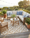 Urban Oasis Rugs Collection Area Rug -  Highrise (Beige) Rectangle Beige  lifestyle 24