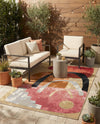 Urban Terrace Collection Area Rug -  Skyline Rectangle Multi  lifestyle 19