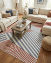 Urban Oasis Rugs Collection Area Rug -  Loft Rectangle Blue  lifestyle 26