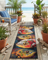 Seaside Haven Rugs Collection Area Rug -  Harbor Runner Multi  lifestyle 30