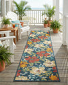 Seaside Haven Rugs Collection Area Rug -  Nautical Runner Multi  lifestyle 63