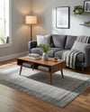 Studio Haven Collection Area Rug -  Conservatory (Light Gray) Rectangle Light Gray  lifestyle 21