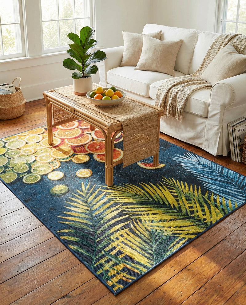 Seaside Haven Rugs Collection Area Rug -  Dunes Rectangle Multi  lifestyle 14