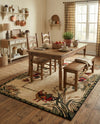 Rural Charm Collection Area Rug - Meadowbrook Rectangle Cream  lifestyle 31