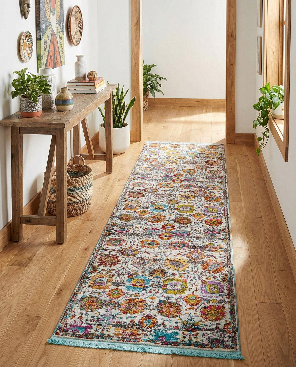 Arcadia Rugs Collection Area Rug -  Elysium Runner Multi  lifestyle 84