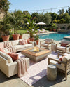 Savannah Escape Collection Area Rug -  Amazon (Pink Ivory) Square Pink Ivory  lifestyle 32