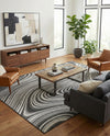 Urban Terrace Collection Area Rug - Soho Rectangle Charcoal  lifestyle 70